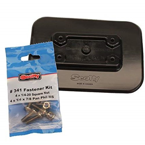 SCOTTY GLUE-ON MOUNT PAD 341 - Conway Angling Craft Fishing Boats