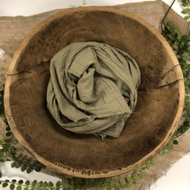 Organic Cotton Collection - Layer / Wrap -  beige /olive