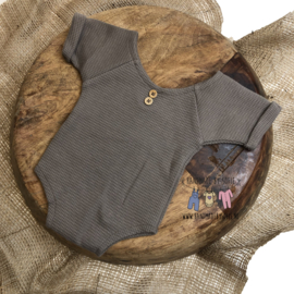 Newborn romper - Special - Taupe