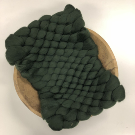 Bump Blanket - forest green -  RTS