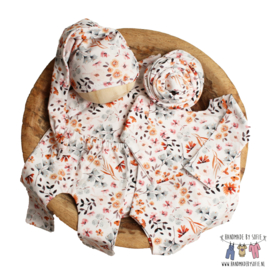 Newborn Romper - Flower Collection - Summer Lace