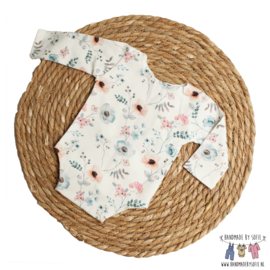 Newborn Romper - Flower Collection - Watercolor Flowers