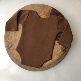 Newborn romper - Special - Brown