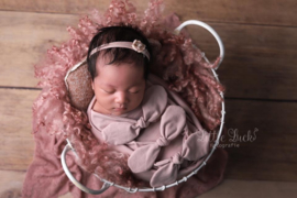 Bundle of Love Wrap & BOW option - Old Pink