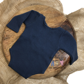 Newborn romper - Special - Marine Blue