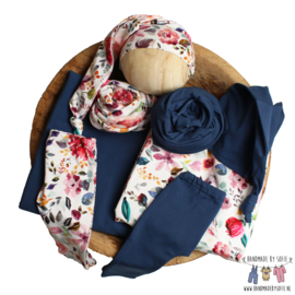Flower Collection - Pants & Hat - Bouquet Lace