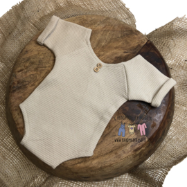 Newborn romper - Special - Sand