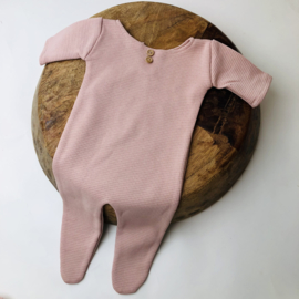 Newborn Onesie Footed - Special - Rose