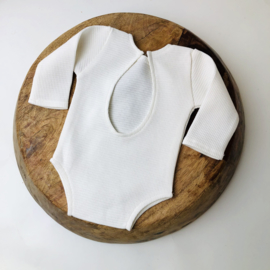 Newborn romper - Special - Ecru