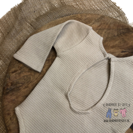 Newborn romper - Special - Sand