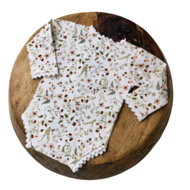 Newborn Romper - Flower Collection - Romantic Lace