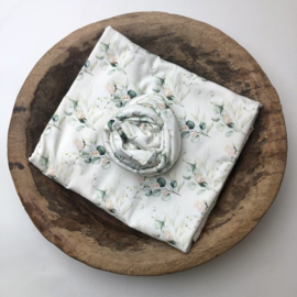 Flower Collection - Stretch Wrap - Rose Eucalyptus