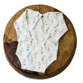 Newborn Romper - Flower Collection - mini eucalyptus