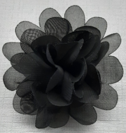 bloem 8cm zwart