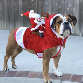 Kerst Kostuum - Honden Kerstman