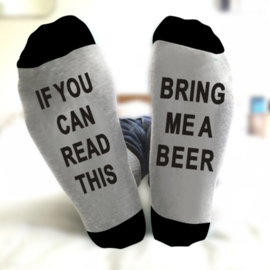 Sokken - If you can read this | Bring me a beer