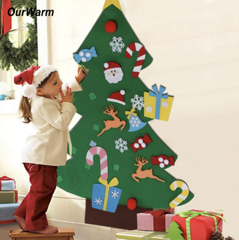 DIY - Vilten Kinder Kerstboom