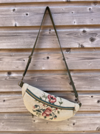 fannypack vintage bloemen