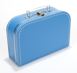 Koffertje 25cm - Aquablauw