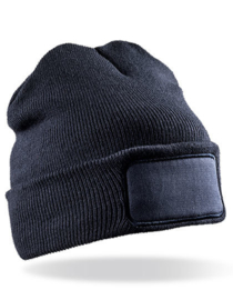 Double Knit Thinsulate™ Printers Beanie - Navy