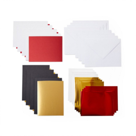 Foil Transfer Insert Cards - Royal Flush R30 - 8-pack