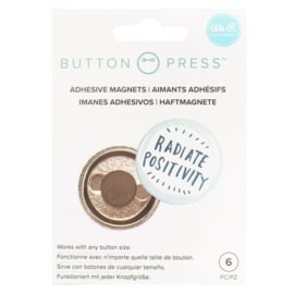 Button Press Adhesive Magnets