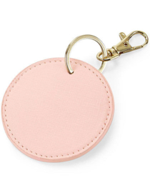 Boutique  Circular Key Clip - Soft Pink