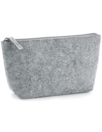 Felt Accessory Bag S (16x12,5x6cm) - Grey Melange