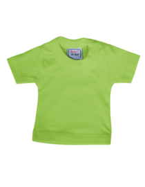 Mini t-shirt (zonder hanger) - lime green