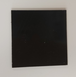 Redbond - zwart- 10x10cm