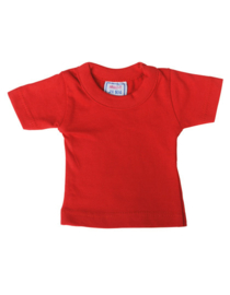 Mini t-shirt (zonder hanger) - rood