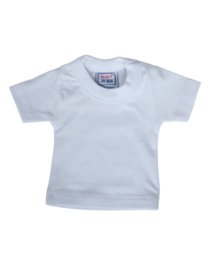 Mini t-shirt (zonder hanger) - wit