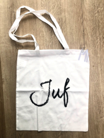 Katoenen tas "Juf of Meester"