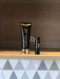 Set lippenbalsem en handcreme zwart