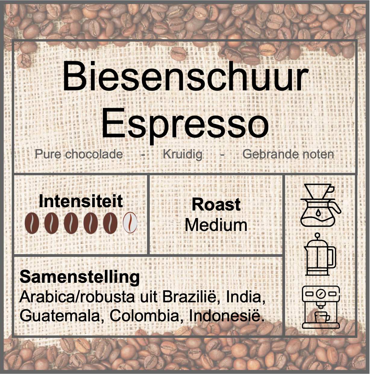 Biesenschuur Espresso