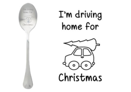 "Driving home for Christmas"
