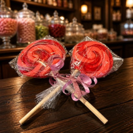 Aardbeien Lolly
