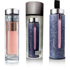 Dubbelwandige tea-maker Roze