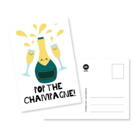 Kaart | Pop the Champagne! | byBean
