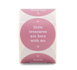 Sticker | little treasures are here with me | oudroze