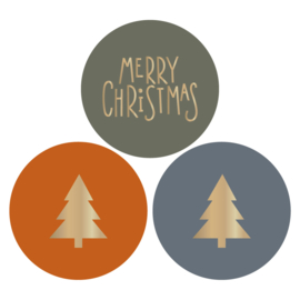 Stickers | Merry Christmas & Trees 2021| HOP.