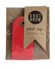 Cadeaukaartjes | rood | Knot & Bow