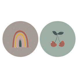 Stickers | Rainbow-Cherry | HOP.