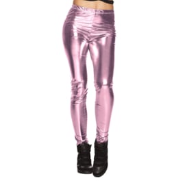 Legging Metallic roze (L/XL)