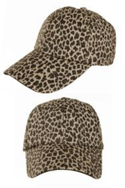 Baseballcap panter print