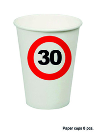 Verkeer 30 jaar: 8 paper cups