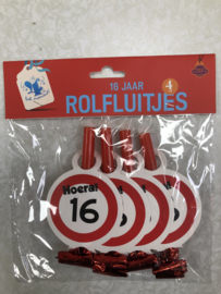 rolfluitjes 4 stuks 16 jaar