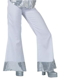 Disco broek wit maat 32/34