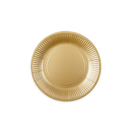Bordjes goud 20 pcs 18 cm