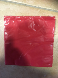 Servetten 33x33 cm Red